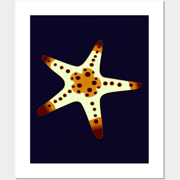 Sea Star 3 Wall Art by artsandherbs